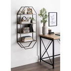 Étagère murale décorative Adela en bois et métal - Kate & Laurel All Things Decor