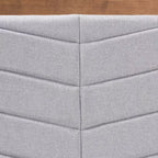 Tête de lit en bois et tissu Iden - Baxton Studio