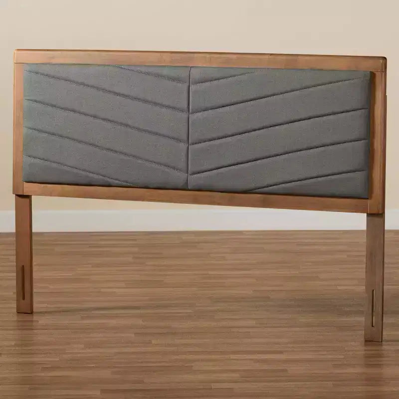 Tête de lit en bois et tissu Iden - Baxton Studio