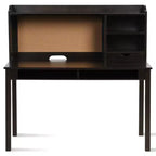Bureau et chaise Costway pour enfants, table d'étude et d'écriture avec étagère et bibliothèques