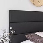 Lit plateforme rembourré en similicuir Caprice - Eco Dream