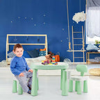 Costway Table et chaises d'activités 5 en 1 pour enfants, fonction de RA, table de construction de jeux d'eau et de travaux manuels