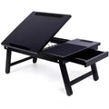 BirdRock HomeMulti-tasking Laptop Bamboo Bed Tray - Walnut