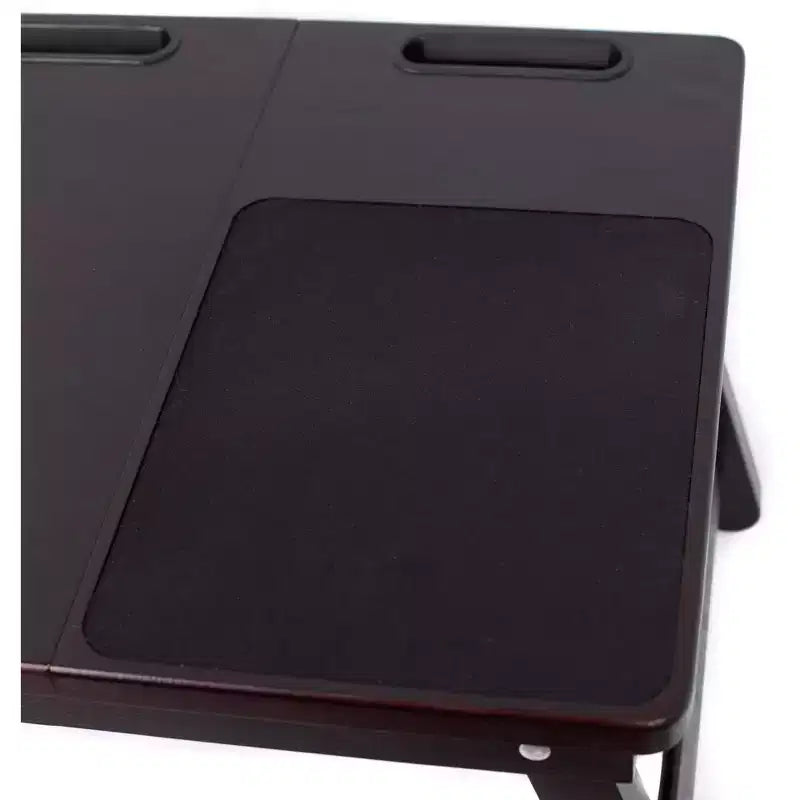 Plateau de lit multifonction pour ordinateur portable BirdRock Home en bambou - Noyer