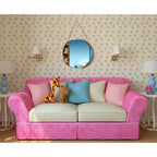 Miroir mural rond Franc de 17,5 avec chaîne en métal – Infinity Instruments