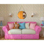 Miroir mural rond Franc de 17,5 avec chaîne en métal – Infinity Instruments