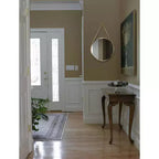 Miroir mural rond Franc de 17,5 avec chaîne en métal – Infinity Instruments