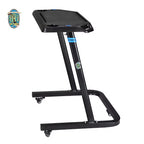 Bureau de vélo réglable - Chariot pour ordinateur portable roulant pour vélo stationnaire ou entraîneur - Faites de l'exercice en travaillant ou en regardant la télévision - Bureau debout par Rad Sportz