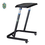 Bureau de vélo réglable - Chariot pour ordinateur portable roulant pour vélo stationnaire ou entraîneur - Faites de l'exercice en travaillant ou en regardant la télévision - Bureau debout par Rad Sportz