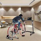 Bureau de vélo réglable - Chariot pour ordinateur portable roulant pour vélo stationnaire ou entraîneur - Faites de l'exercice en travaillant ou en regardant la télévision - Bureau debout par Rad Sportz
