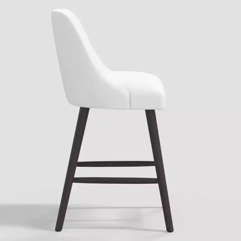 Tabouret de bar 27 Geller avec repose-pieds en velours - Threshold