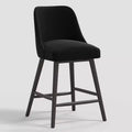 27 Geller Counter Height Barstool with Footrest Velvet - Threshold