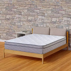 Continental Sleep, Matelas hybride simple face Euro Top ultra moelleux de 12 pouces, compatible avec un lit réglable