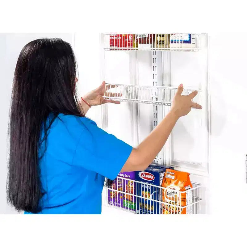 Organisateur de porte de garde-manger ou de placard en fil Allspace 5 pièces