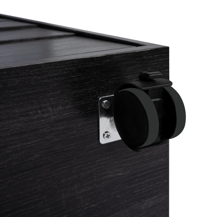 Meuble de rangement roulant à 7 tiroirs avec roulettes pivotantes – Unité simple – Gris / Blanc / Noir / Noir vieilli / Chêne vintage / Chêne gris / Naturel / Chêne marron / Marron rustique
