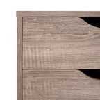 Meuble de rangement roulant à 7 tiroirs avec roulettes pivotantes – Unité simple – Gris / Blanc / Noir / Noir vieilli / Chêne vintage / Chêne gris / Naturel / Chêne marron / Marron rustique