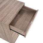 Meuble de rangement roulant à 7 tiroirs avec roulettes pivotantes – Unité simple – Gris / Blanc / Noir / Noir vieilli / Chêne vintage / Chêne gris / Naturel / Chêne marron / Marron rustique