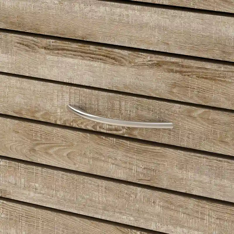 3-Flip-Drawer Shoe Cabinet with Top Platform for Entryway – Orange / Grey / Brown / White / Wood, for 1 Person / Household