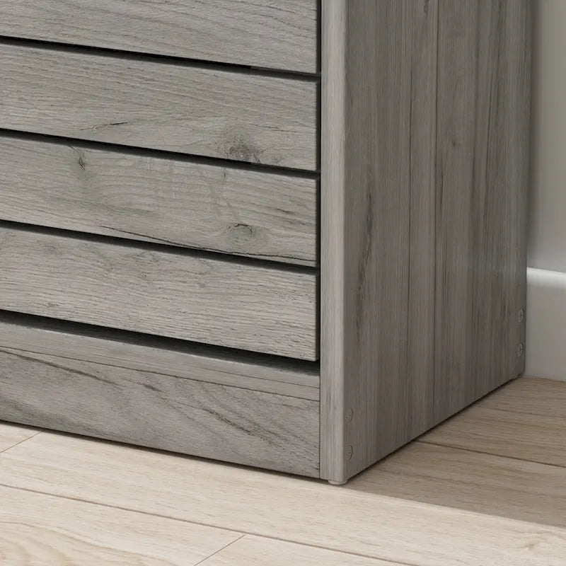 Meuble à chaussures 3 tiroirs basculants avec plateau supérieur pour entrée – Orange / Gris / Marron / Blanc / Bois, pour 1 personne / foyer