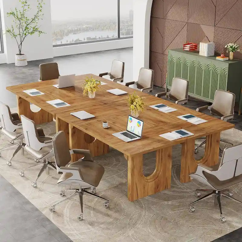 Grand bureau rectangulaire de 180 cm en bois manufacturé – Blanc/Noir, pour 1 personne