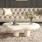 48,5 Table Basse Moderne Forme Nuage 4 Pieds
