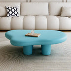 48,5 Table Basse Moderne Forme Nuage 4 Pieds