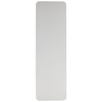 Table d'événement pliante en plastique blanc granit avec poignée de transport – Peut accueillir jusqu'à 10 personnes