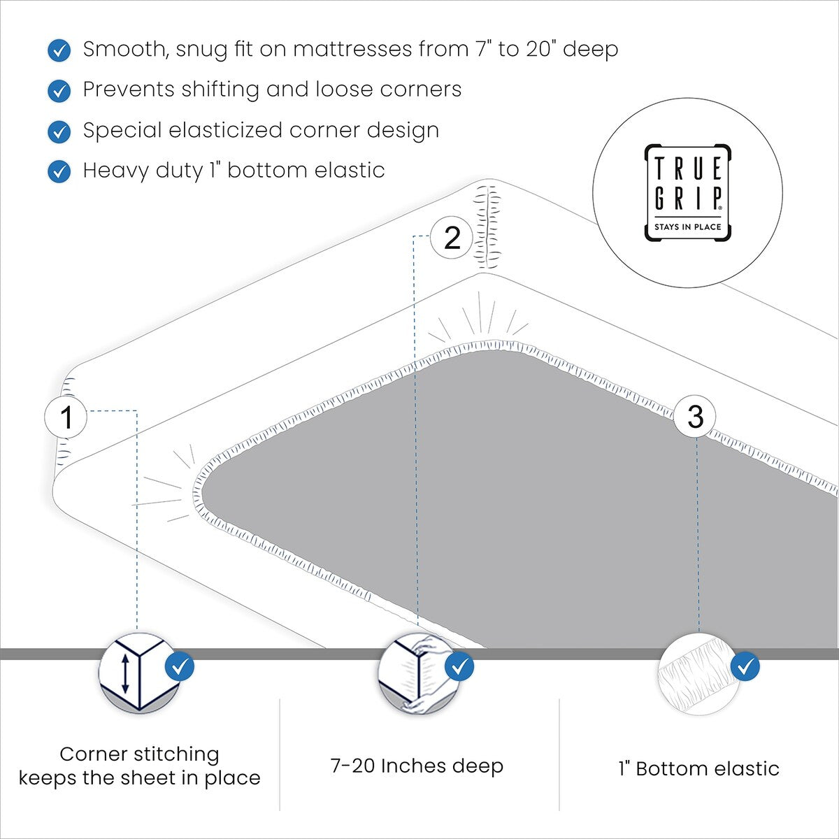 Parure de draps de luxe en coton égyptien ultra-doux et soyeux Aireolux 1000 fils/pouce²