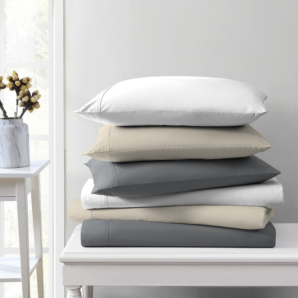 Parure de draps de luxe en coton égyptien ultra-doux et soyeux Aireolux 1000 fils/pouce²