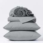 Parure de draps de luxe en coton égyptien ultra-doux et soyeux Aireolux 1000 fils/pouce²