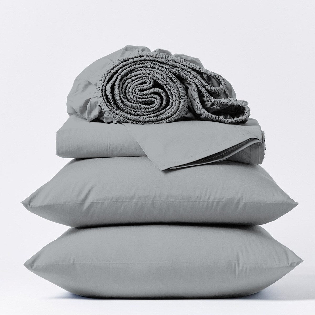 Parure de draps de luxe en coton égyptien ultra-doux et soyeux Aireolux 1000 fils/pouce²