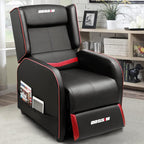 BOSSIN - Canapé inclinable simple de jeu ergonomique en cuir PU pour le salon