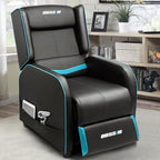 BOSSIN - Canapé inclinable simple de jeu ergonomique en cuir PU pour le salon