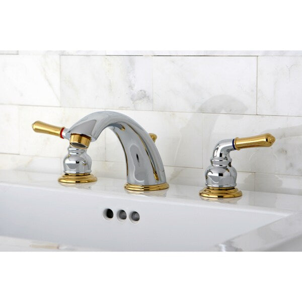 Robinet de salle de bain mural en chrome/laiton poli